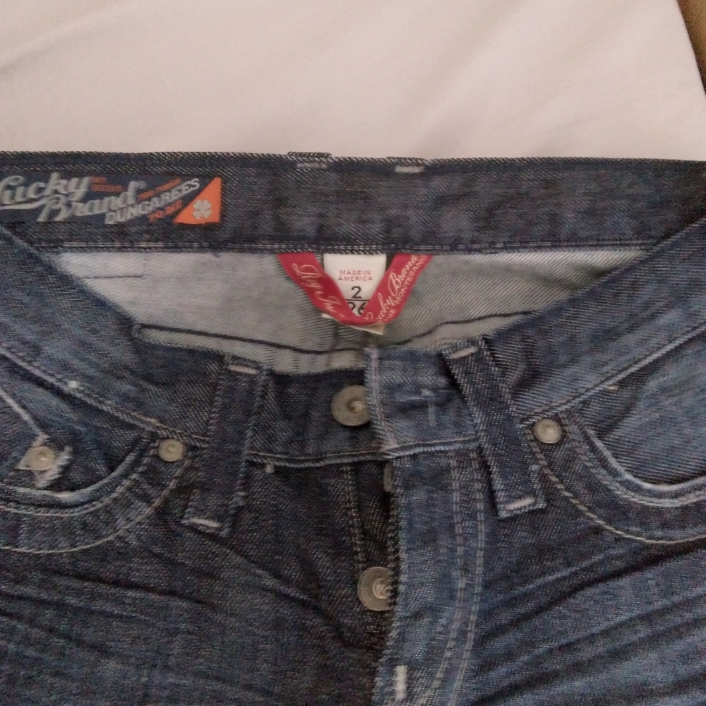 Lucky Brand Button fly low rise